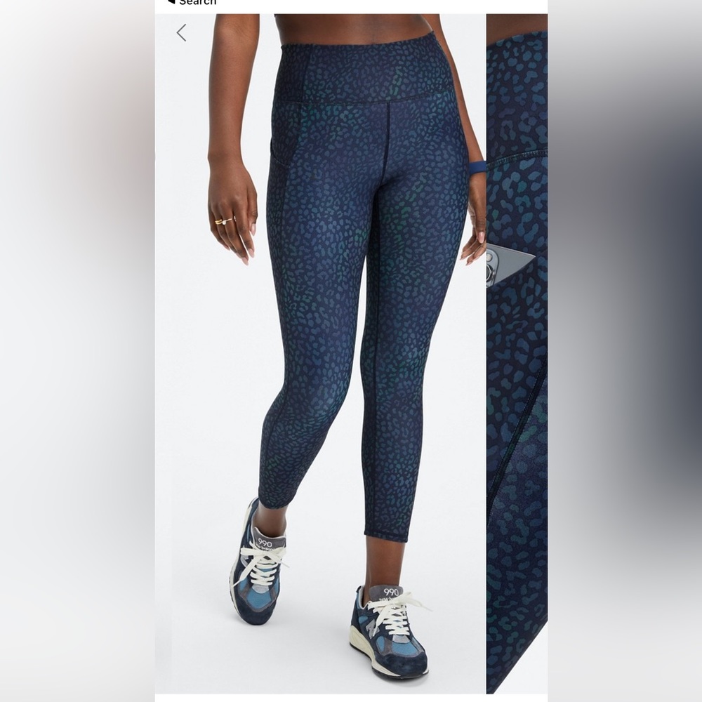 Fabletics Oasis PureLuxe High-waisted 7/8 leggings never worn- washed once